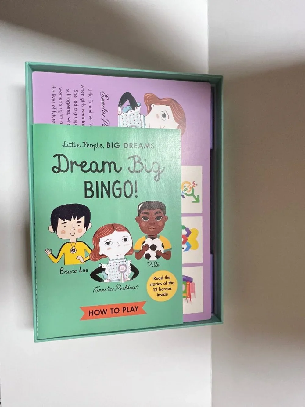 Little People BIG DREAMS Dream Big BINGO Educational Kids Board Game NEW Sealed